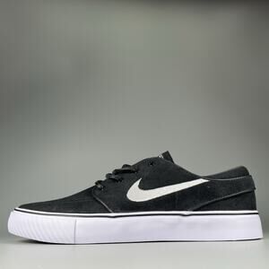 Men's Size 7 Women’s 8.5 Nike Zoom Janoski OG+ Black White Skate Sneakers Shoes